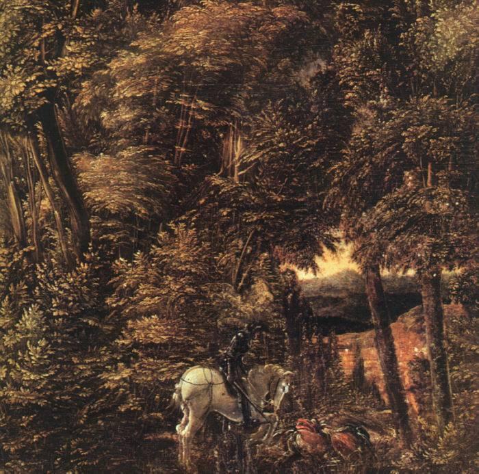 Saint George in the Forest  ggg, ALTDORFER, Albrecht